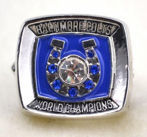 NFL Indianapolis Colts World Champions Silver Ring_1 - Click Image to Close